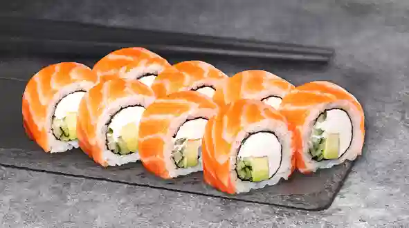 Страва Філадельфія з копченим лососем меню We Sushi Філадельфія з копченим лососем меню We Sushi
